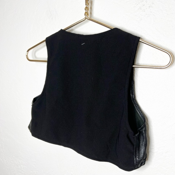 NWT Bikers Image | The Front Bra Leather Size Large Americana - Picture 10 of 11